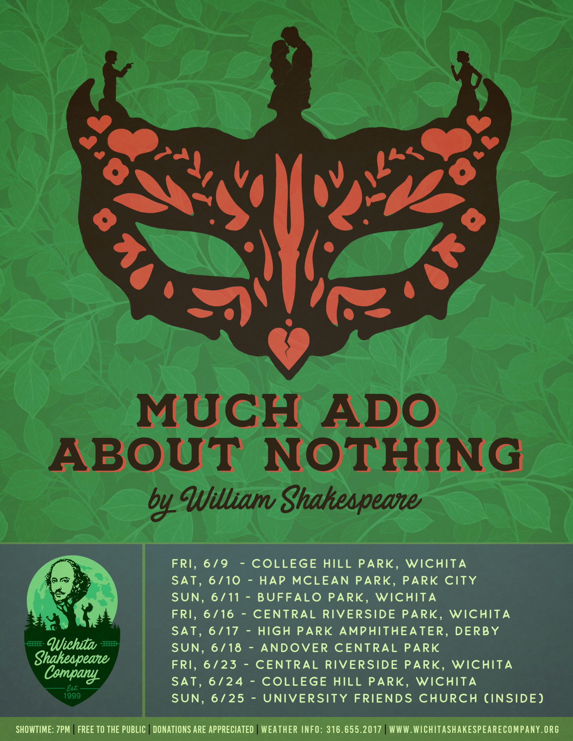 Wichita Shakespeare Company Presents Much Ado About Nothing